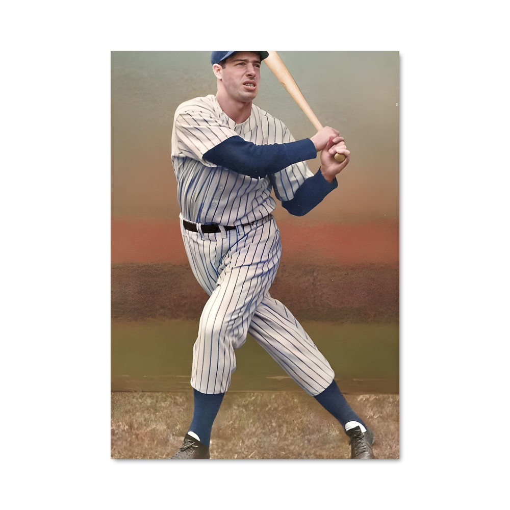 Poster Joe dimaggio – affiche Baseball